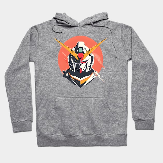 Winged Warriors: Gundam Wing, Mecha Epic, and Anime-Manga Legacy Unleashed Hoodie by insaneLEDP